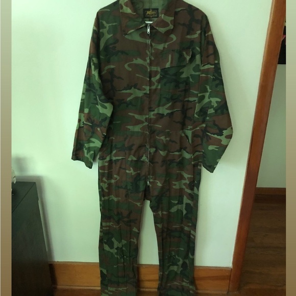 Kmart Jackets & Coats Vintage Kmart Camo Boiler Suit Poshmark